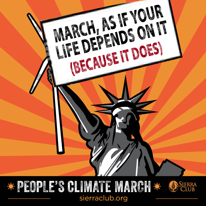 Your Life Depends On It Peoples Climate March