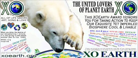 Polar Bear + NRDC Awards : Give Em to Your Green Peeps